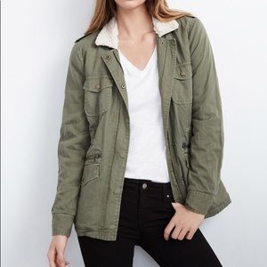 VELVET by Graham & Spencer Green jacket size XS